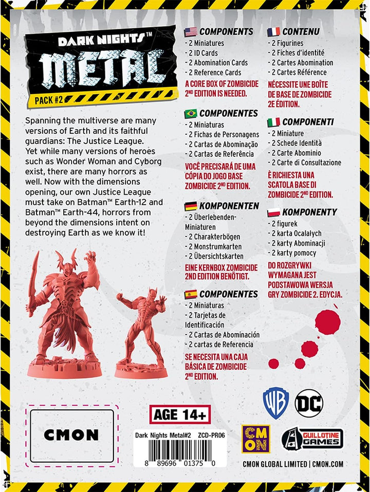 Zombicide 2nd Edition: Dark Night Metal Promo Pack No. 2