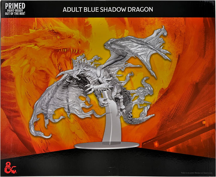 Adult Blue Shadow Dragon: D&D Nolzur's Marvelous Unpainted Miniatures