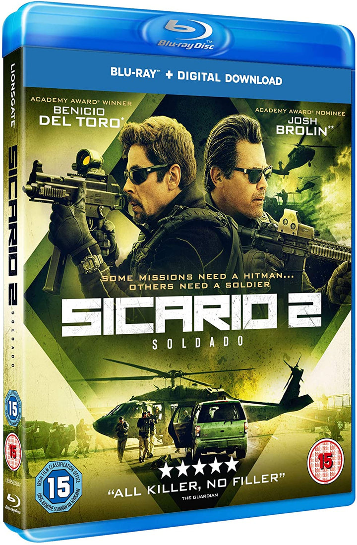 Sicario 2: Soldado - Action/Thriller [Blu-ray]