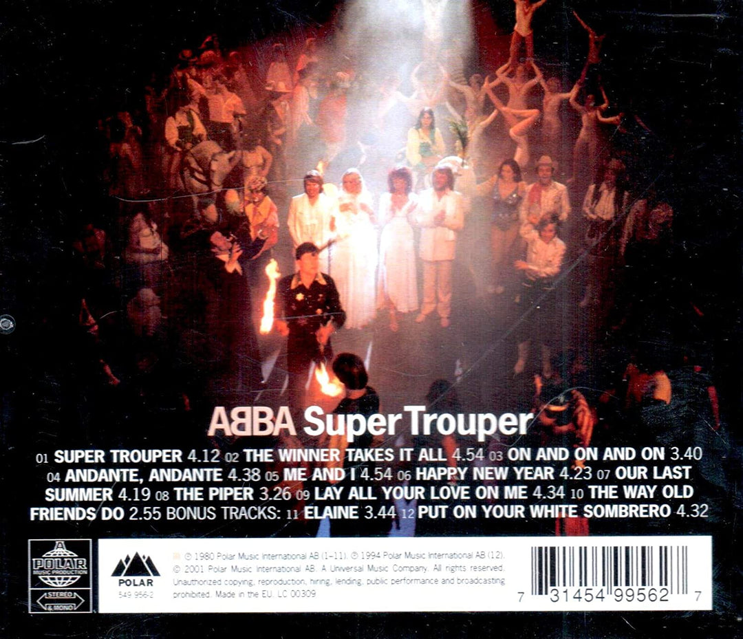 Super Trouper - Abba [Audio CD]