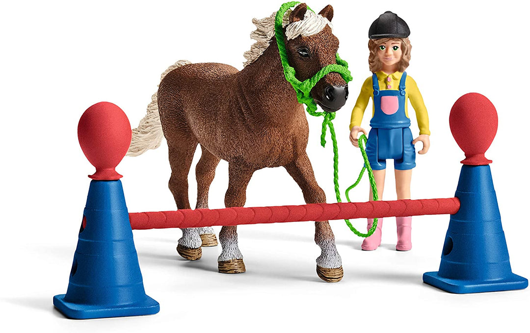 Schleich 42481 Farm World Pony Behendigheidstraining