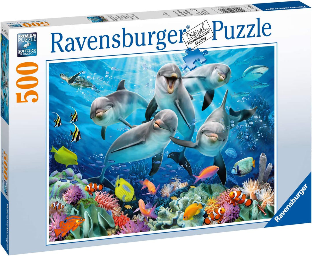 Ravensburger 14710 Dolphins 500pc