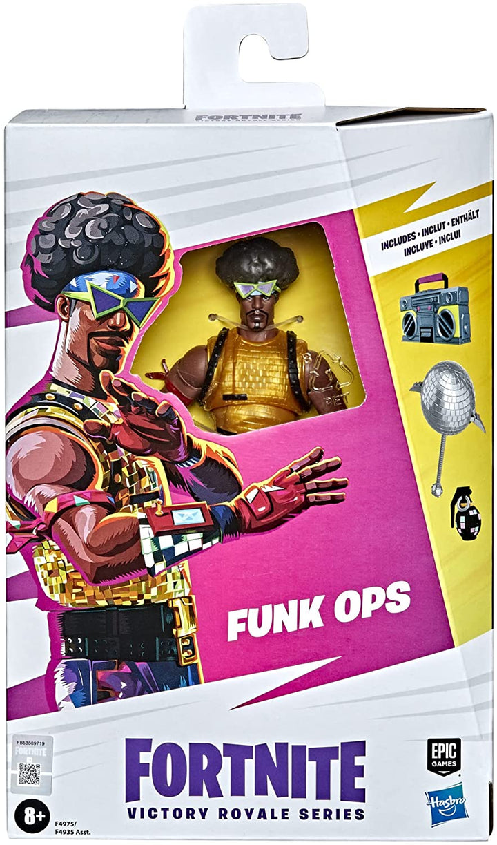 Hasbro Fortnite Victory Royale Series Funk Ops Sammel-Actionfigur mit Ac