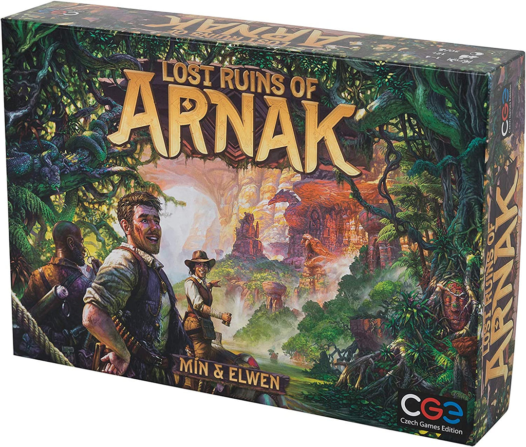 Czech Games Edition | Lost Ruins of Arnak | Board Game | 1 to 4 Players