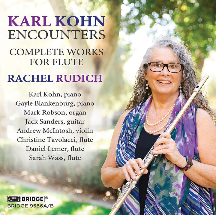 Kohn: Encounters [Rachel Rudich; Karl Kohn; Gayle Blankenburg; Mark Robson; Jack Sanders; Andrew McIntosh; Christine Tavolacci; Daniel Lemer; Sarah Wass] [Bridge Records: BRIDGE 9566A/B] [Audio CD]