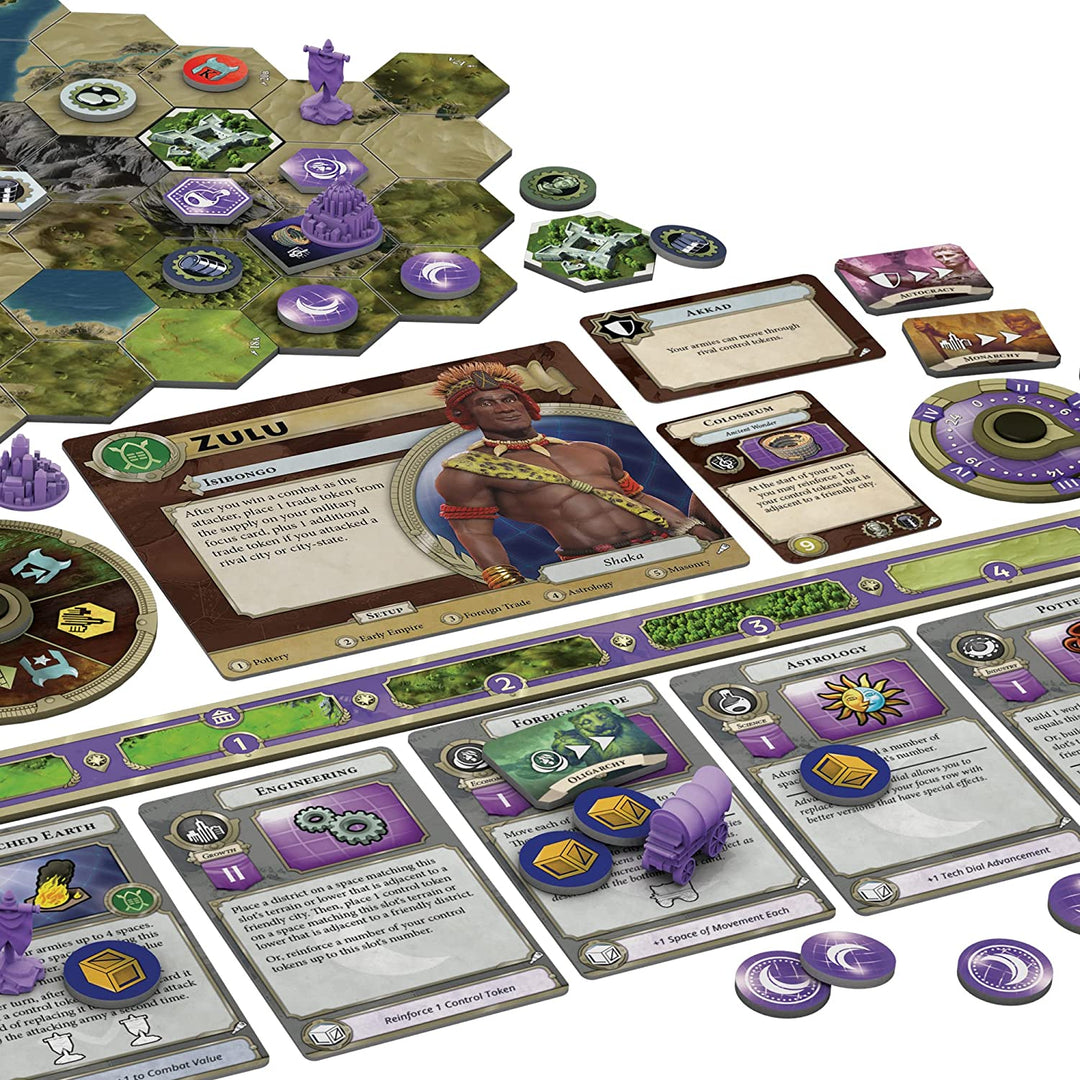 Fantasy Flight Games Civilization: A New Dawn - Terra Incognita Expansion (FFGCIV02)
