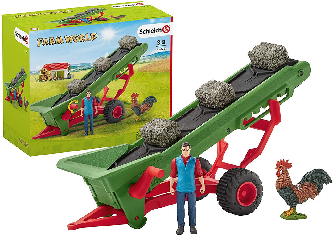 Schleich 42377 Hay Conveyor with Farmer