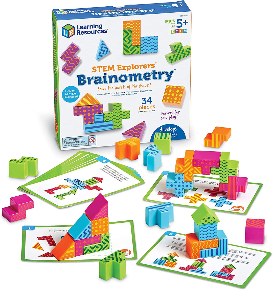 Learning Resources LER9306 STEM Explorers BRAINOMETRY, Multi