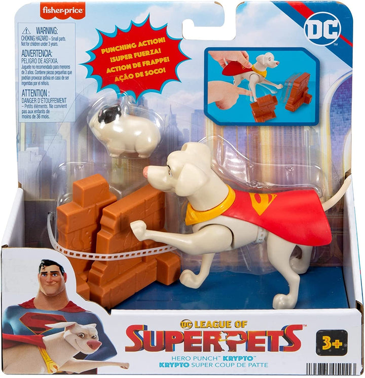 Fisher-Price DC League of Super-Pets Hero Punch Krypto