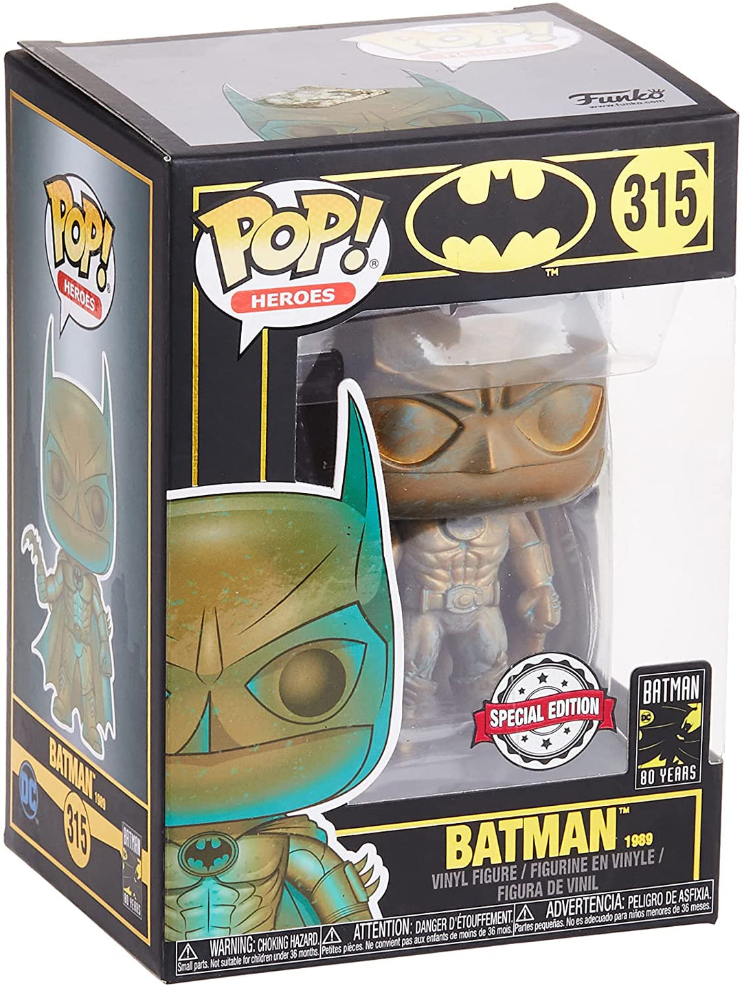 Batman 80 Years Batman 1989 Exclu Funko 46378 Pop! Vinyl #315
