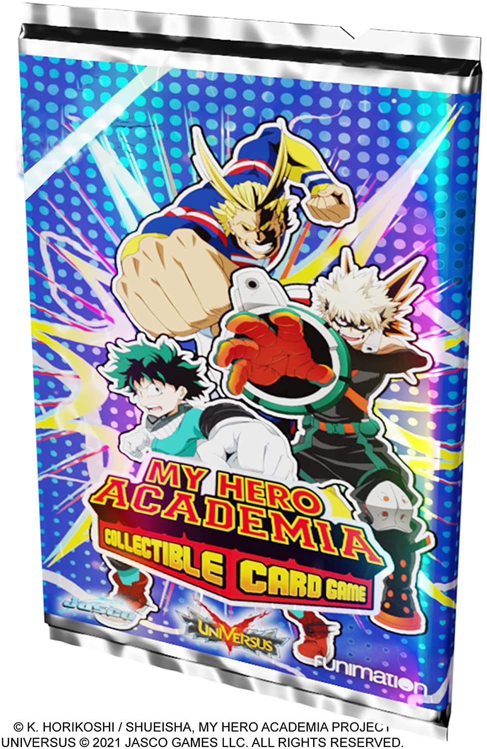 Jasco My Hero Academia LCG Booster Box with Display of 24 Envelopes