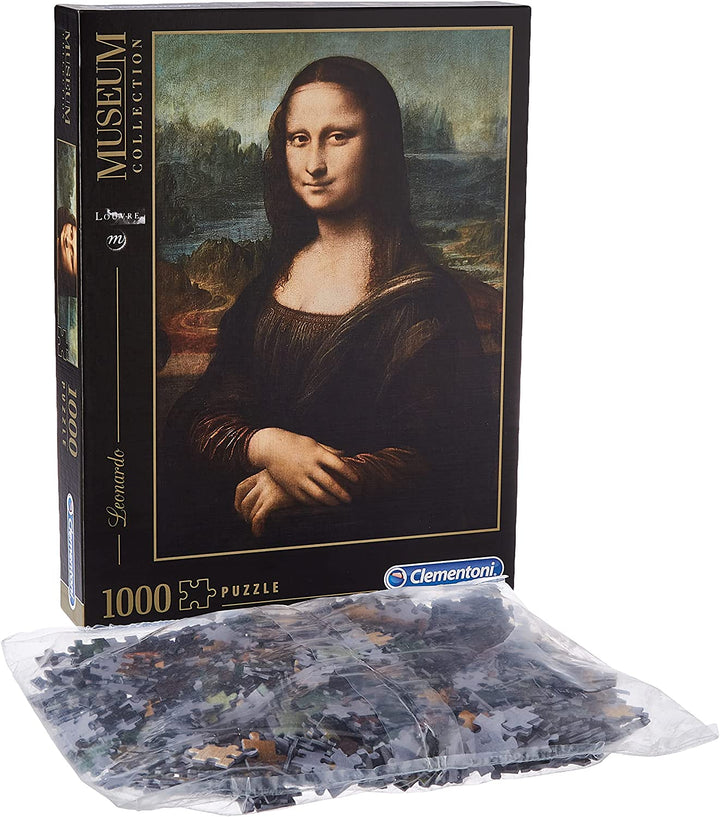 Clementoni &quot;Leonardo Mona Lisa&quot;-puzzel (1000-delig, veelkleurig)