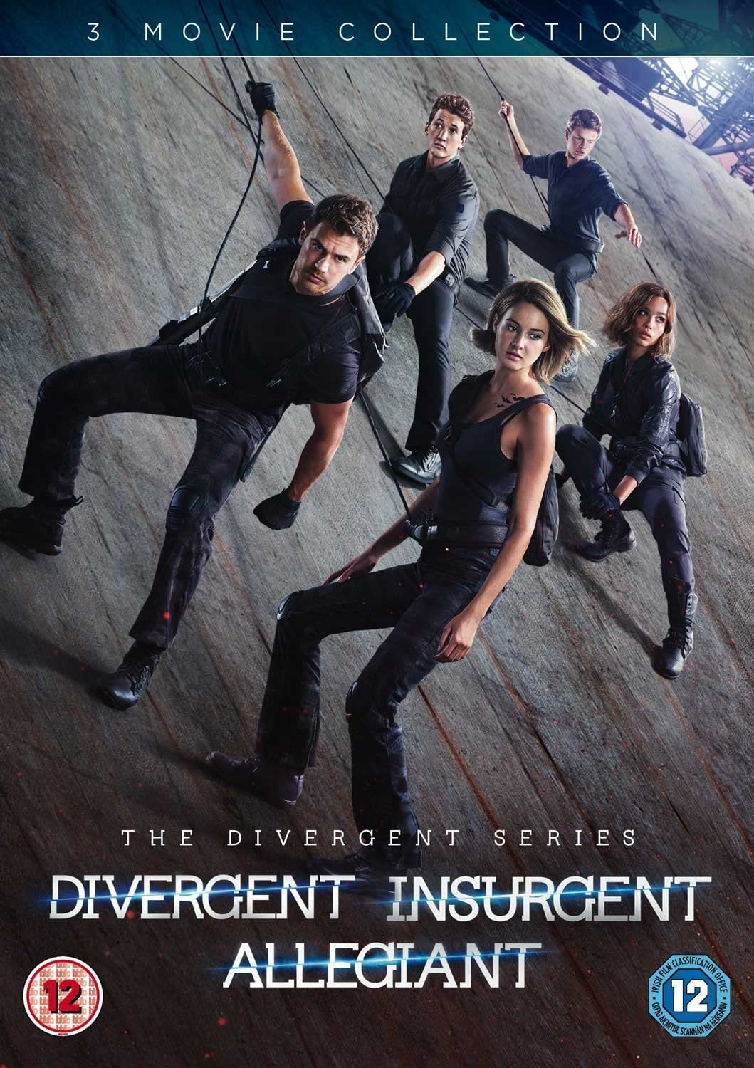 Divergent, Insurgent and Allegiant - Sci-fi/Action [DVD]