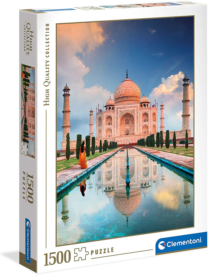 Clementoni Collection 31818, Taj Mahal Puzzle For Children and Adults - 1500 Pieces , Ages 10 Years Plus, Multi Coloured