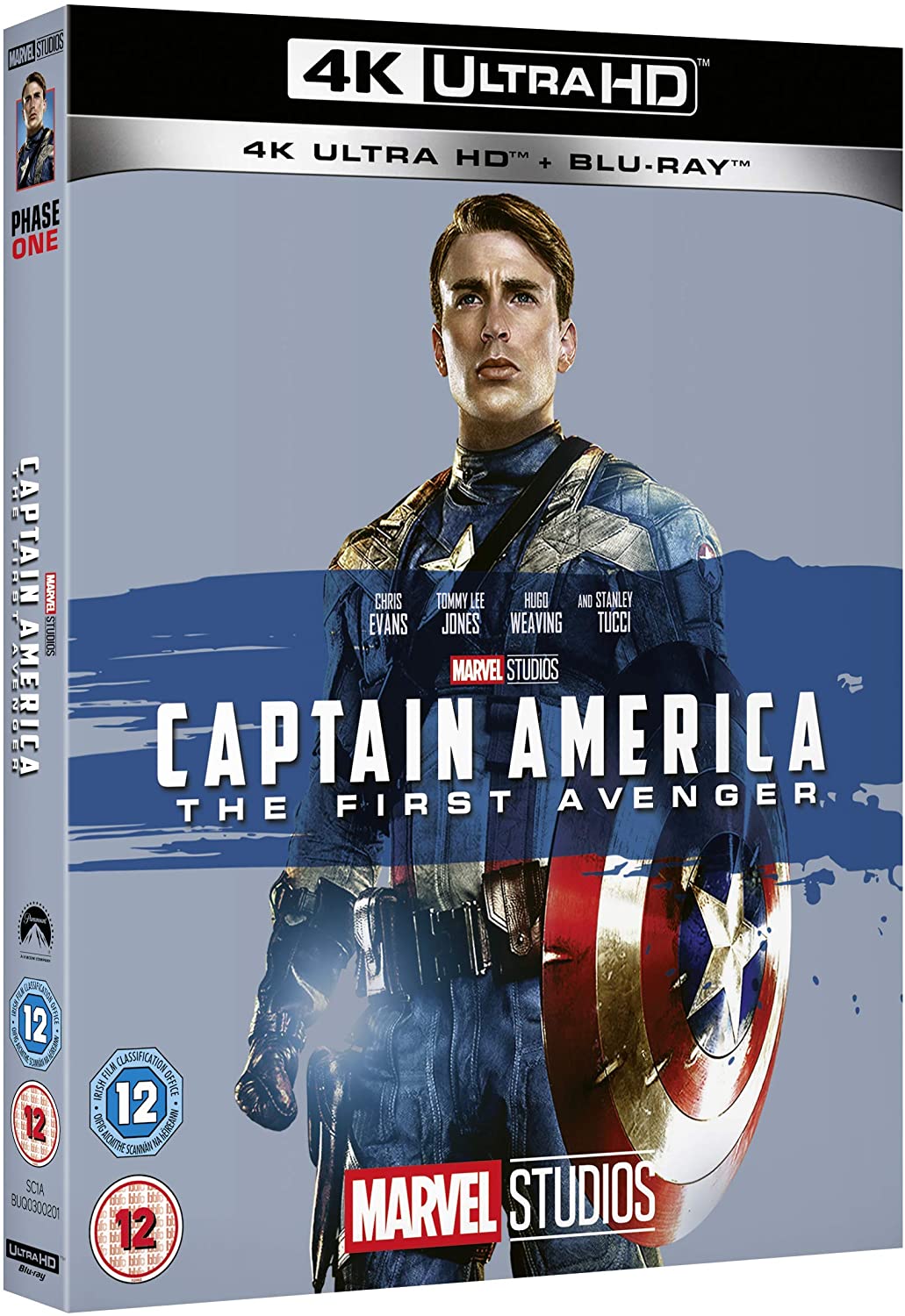 Marvel Studios Captain America: The First Avenger - Action/Adventure [Blu-Ray]