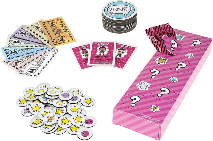 Monopoly Game: LOL Surprise Edition Brettspiel für Kinder ab 8 Jahren