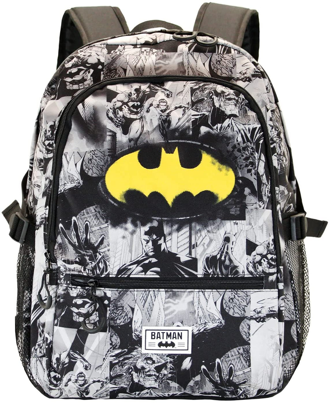 Batman B/N-Fan HS Fight Backpack, Grey