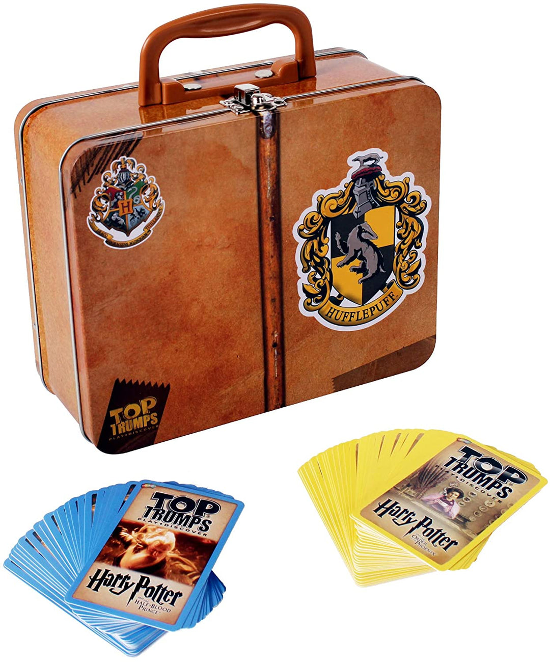 Harry Potter HufflePuff Top Trumps Collector's Tin Card Game