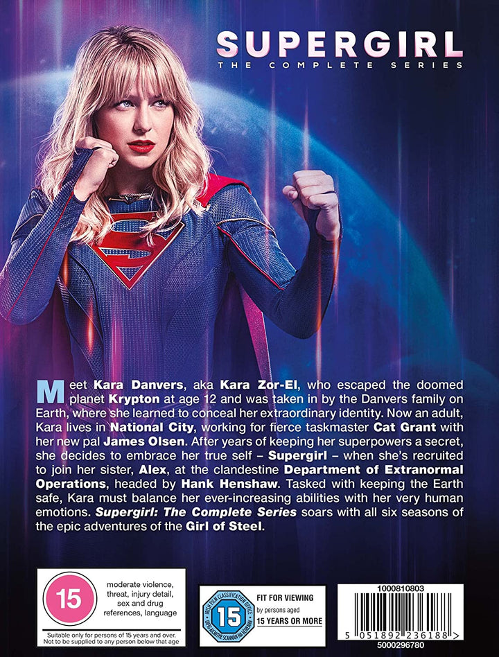 Supergirl: Die komplette Serie [2015] [Region Free] [Blu-ray]