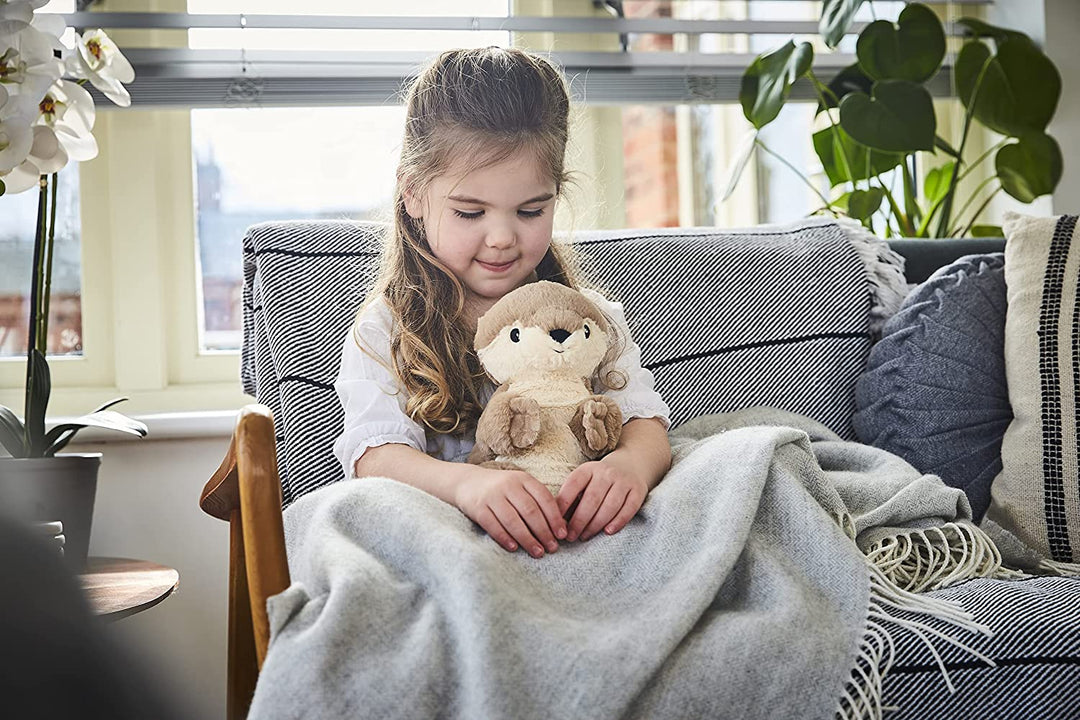 Warmies voll beheizbares Kuscheltier mit französischem Lavendelduft – Otter, mittelgroß (CP-OTT-1)