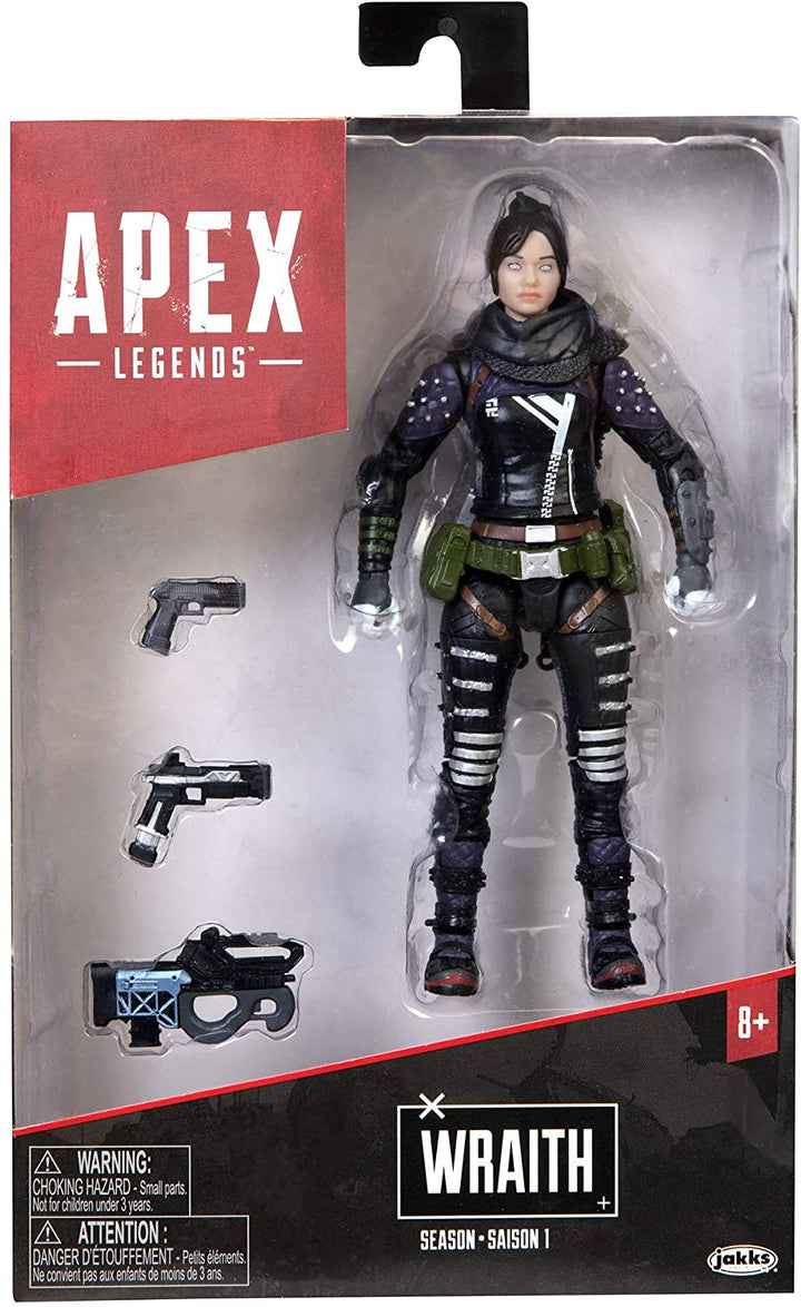 APEX Legends Wraith Action Figure, Black