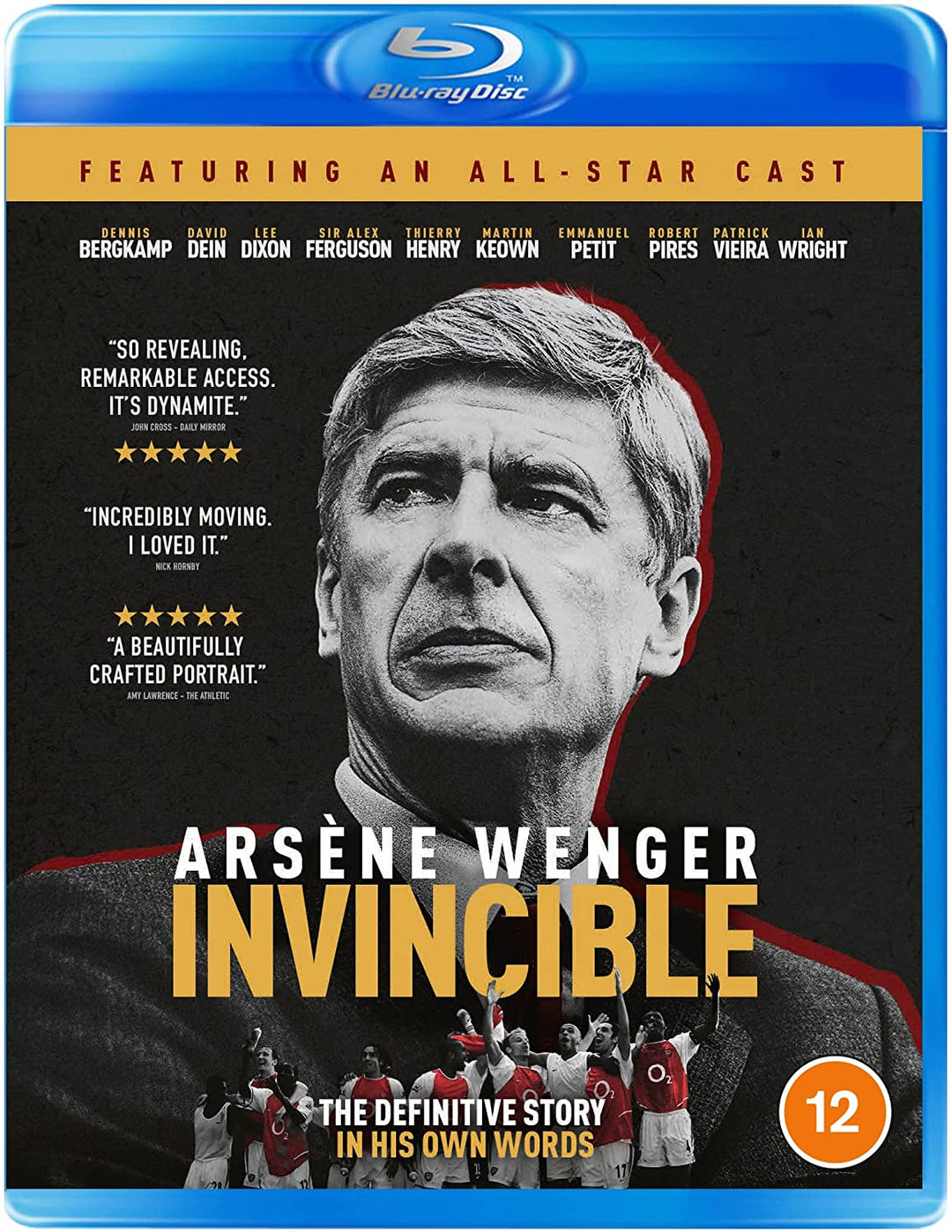 Arsène Wenger: Invincible Blu-Ray [2021] - [Blu-Ray]