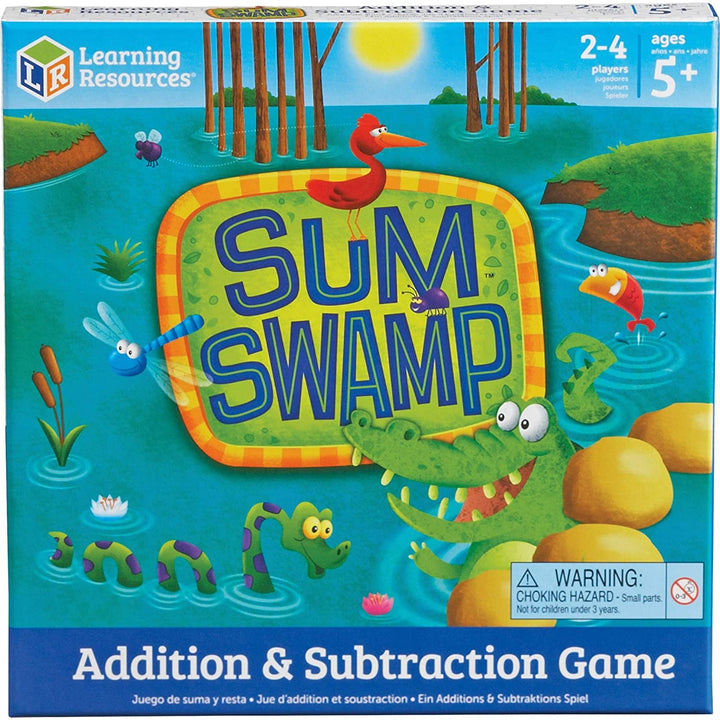 Learning Resources Sum Swamp Addition & Subtraction Game & Learning Resources Sight Word Bingo