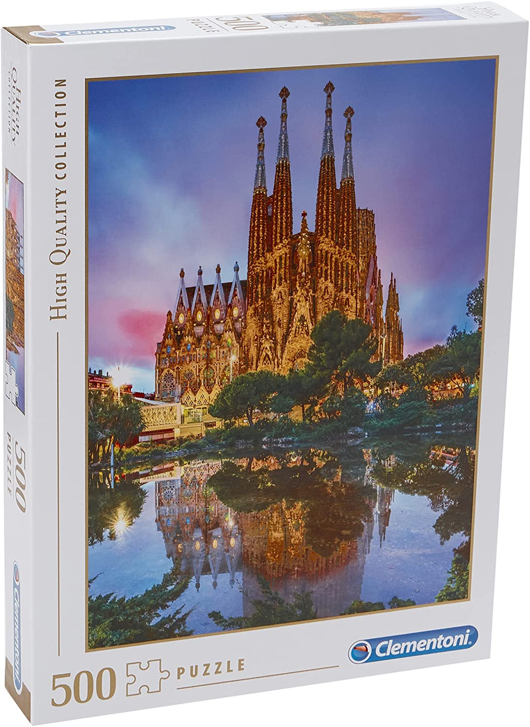 Clementoni 35062 Verzamelpuzzel voor kinderen en volwassenen Barcelona 500 stukjes