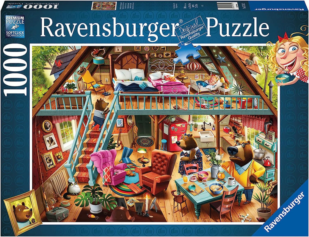 Ravensburger Goldilocks Gets Caught by the Three Bears 1000 Piece Jigsaw Puzzles