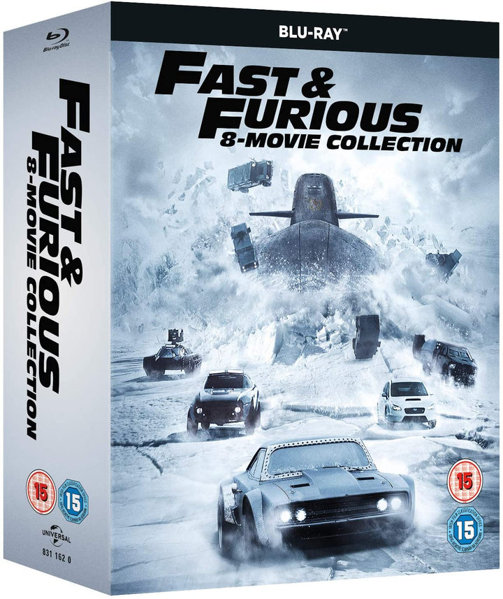 The fast & Furious 8-Film Collection (1-8 [2017] [Region Free]