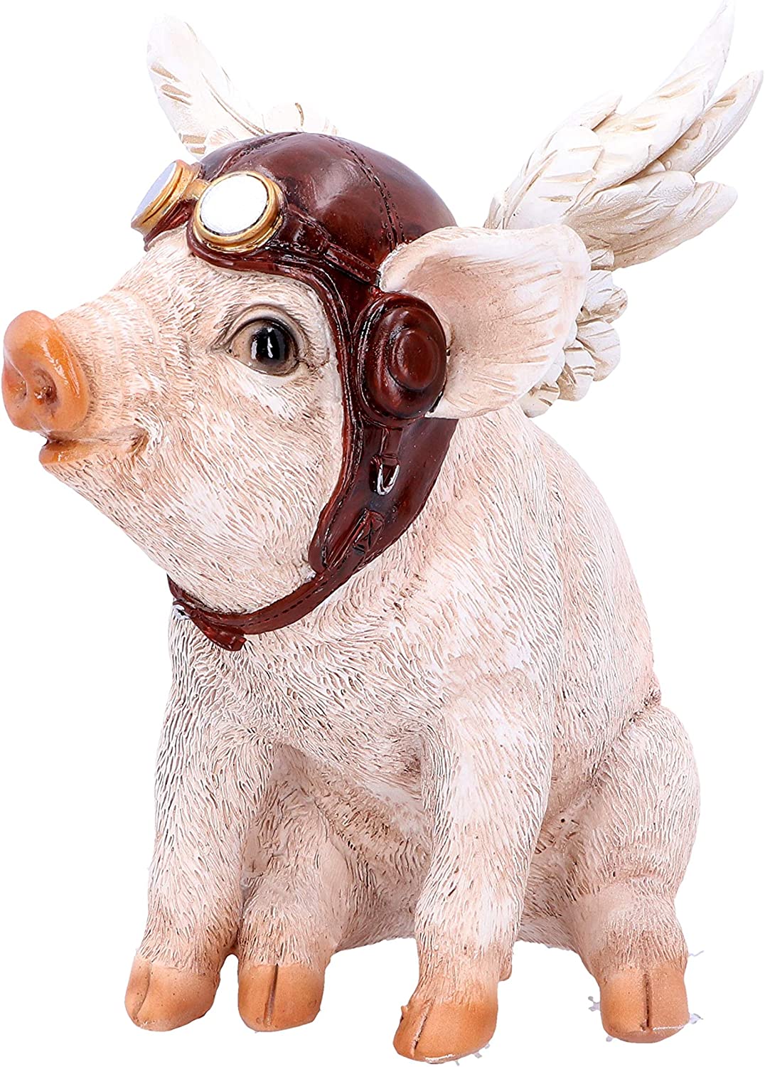 Nemesis Now When Pigs Fly 15.5cm, Resin, Pink, One Size