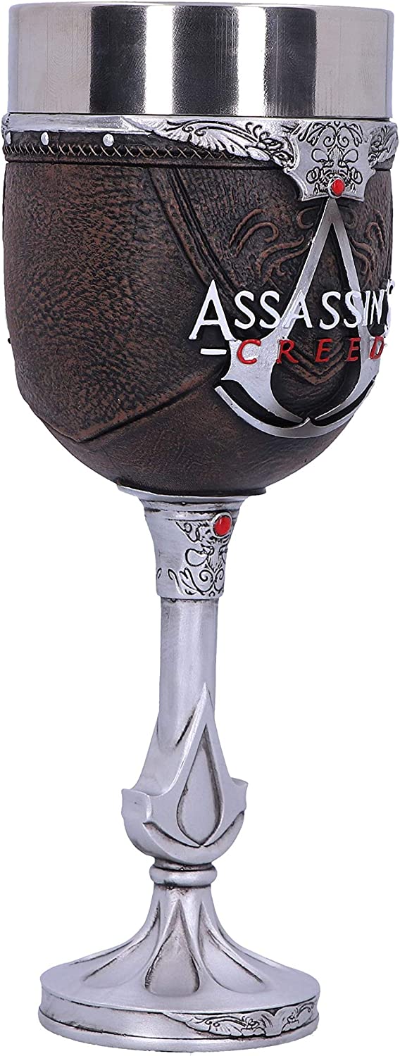 Nemesis Now Officially Licensed Assassins Creed Brown Hidden Blade Game Goblet,