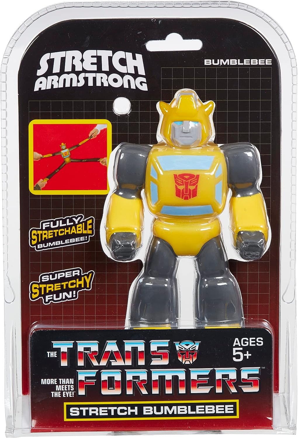 Character Options 07869 Transformers Stretch Toy. Amazing Stretchy Fun. Fully Stretchable Bumblebee