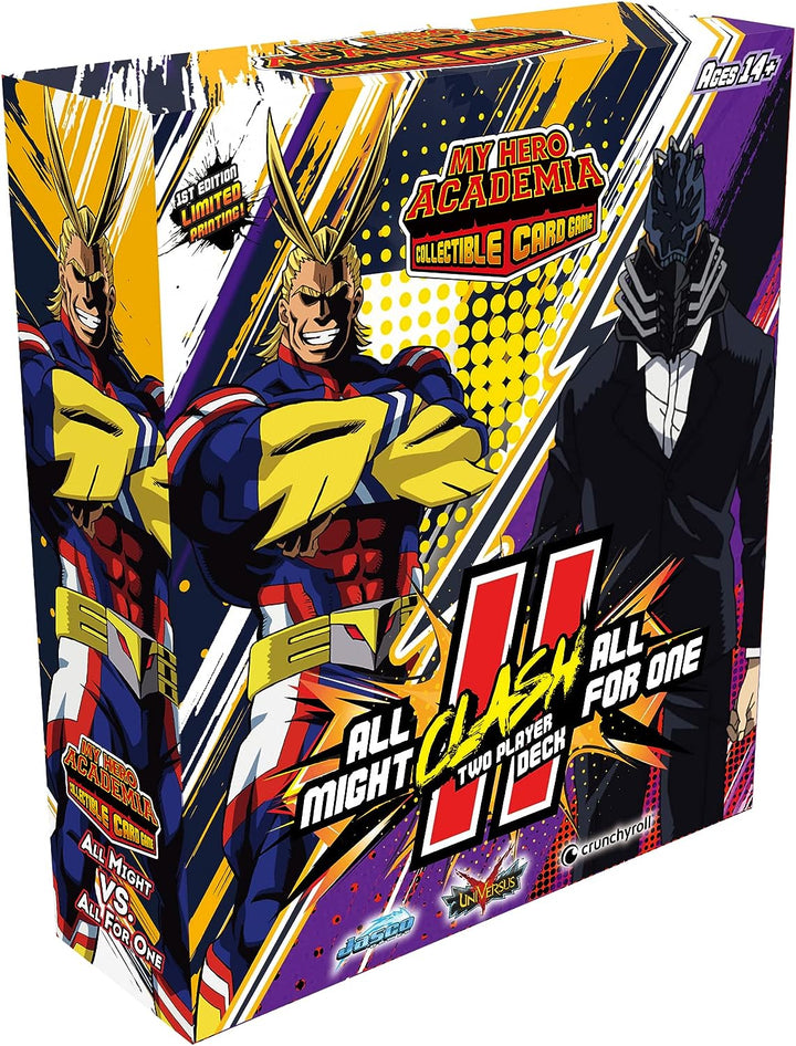 My Hero Academia CCG Series 4: All Might vs All for One Clash Decks