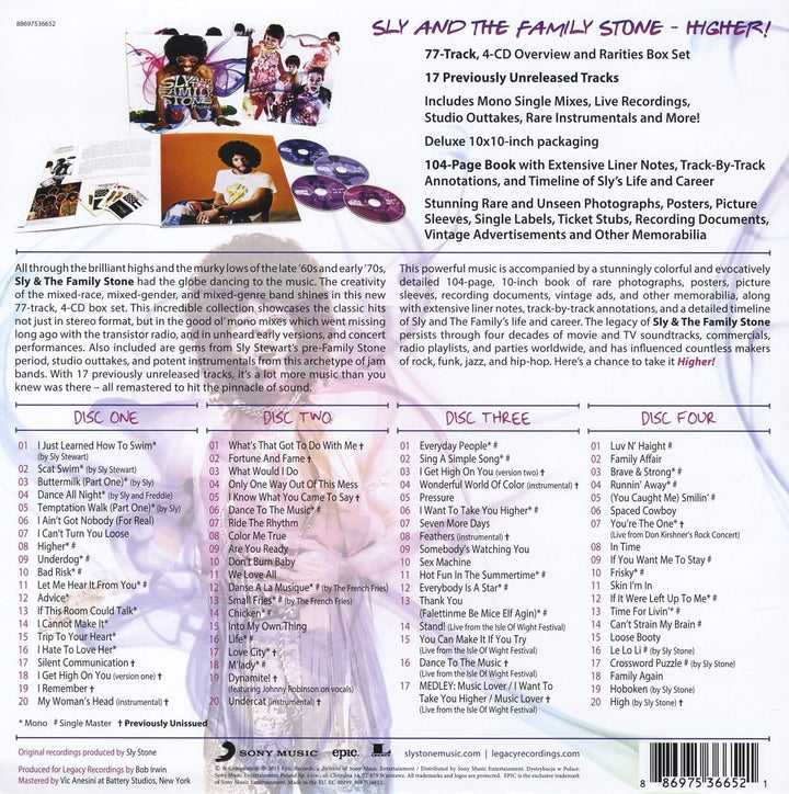 Sly & The Family Stone - Higher! [Audio CD]