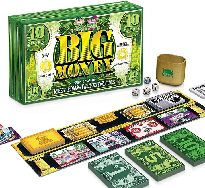 Ravensburger Big Money familiebordspel voor kinderen vanaf 8 jaar - riskante rollen en fantastische fortuinen!