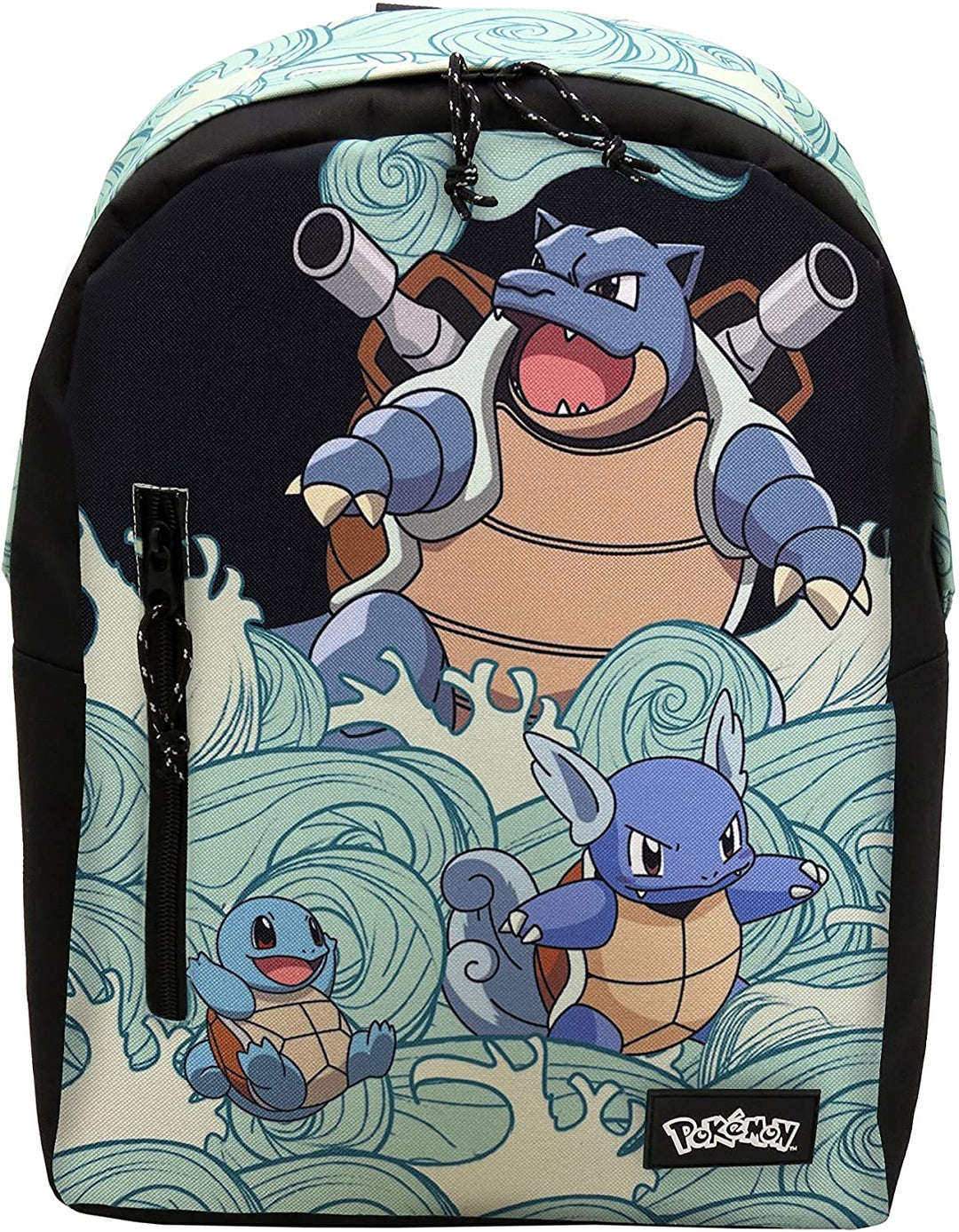 Jugendrucksack anpassbar an Trolley Pokemon – Squirtle (CyP Brands)