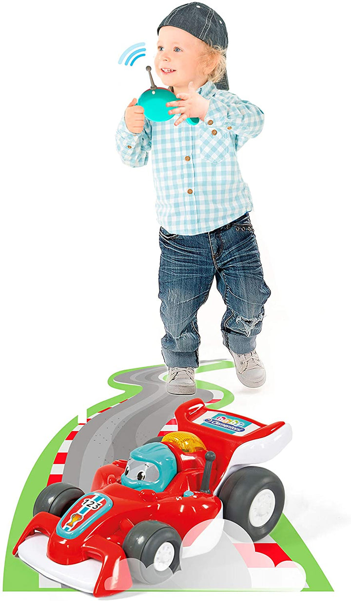 Clementoni, 61721, Lewis Racing Rc Car, Remote Control Car, Interactive Toy 2-4 Years, English And Spanish Version