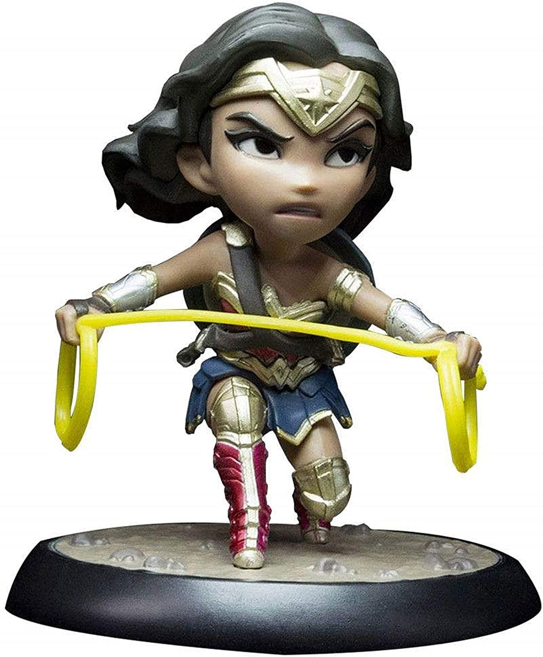 Quantum Mechanix QDC604 Wonder Woman Justice League Q-Fig, Multi Colour, Standar