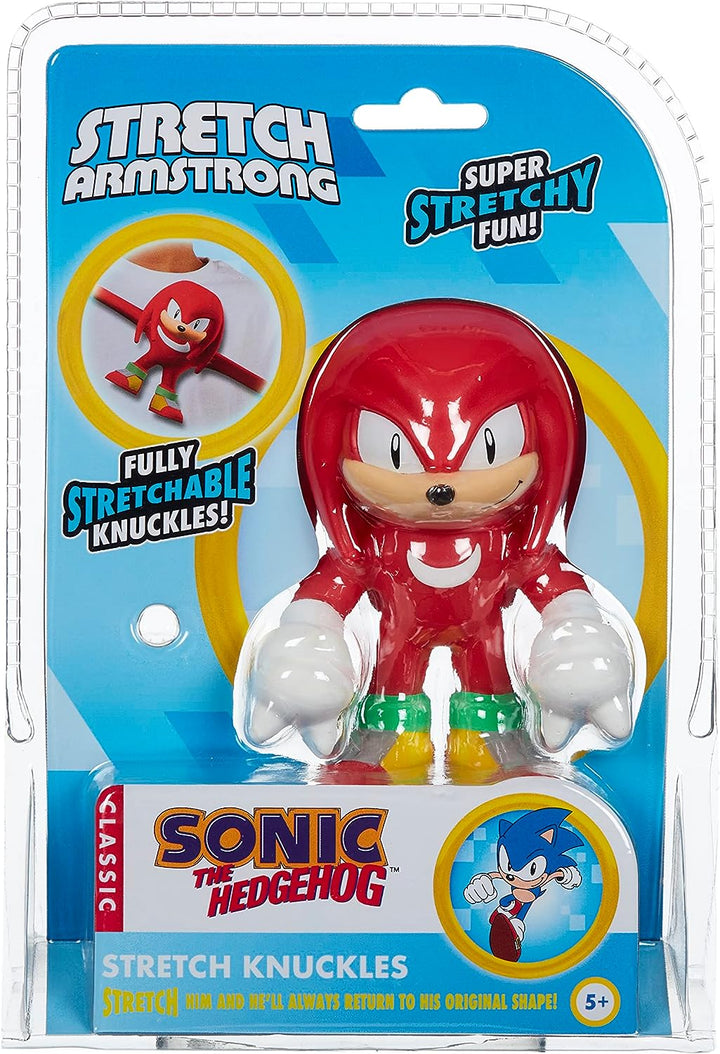 Character Options ltd 07938 Stretch Sonic Knuckles Toy. Amazing Stretchy Fun