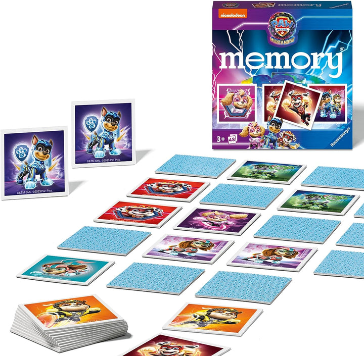 Ravensburger Paw Patrol The Mighty Movie - Mini Memory Game