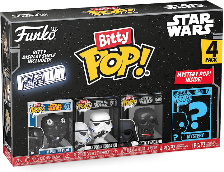 Funko 71513 Star Wars – 4er-Pack Serie 4 Bitty Pop!