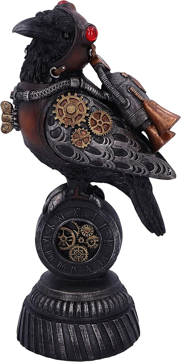 Nemesis Now Steampunk Rivet Raven Figurine, 24cm