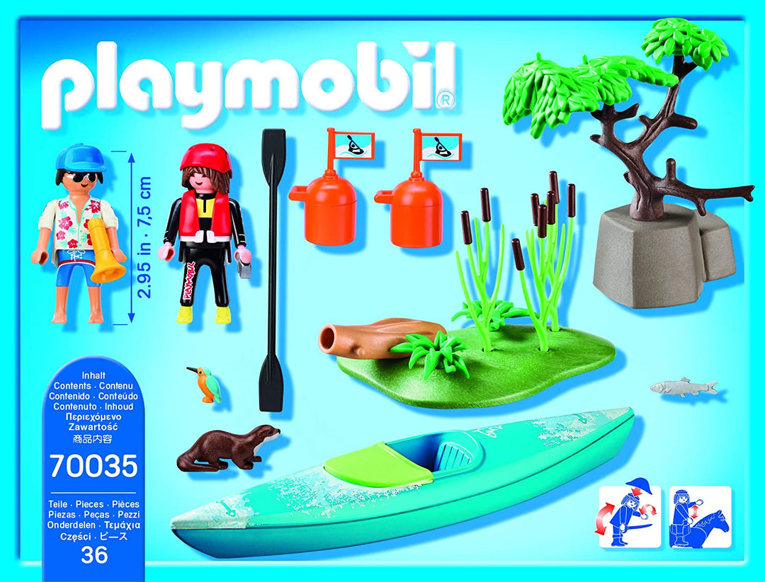 Playmobil 70035 Kajak-Abenteuer-Starterpaket