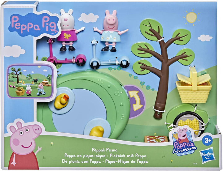 Peppa Pig Peppa&#39;s Adventures Peppa&#39;s Picnic Playset Toy