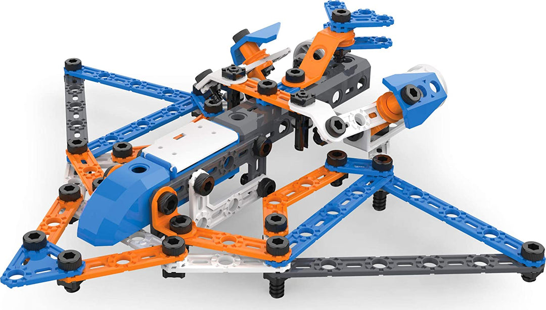 Meccano Junior, 150-delige emmer STEAM-modelbouwpakket voor spelen met een open einde