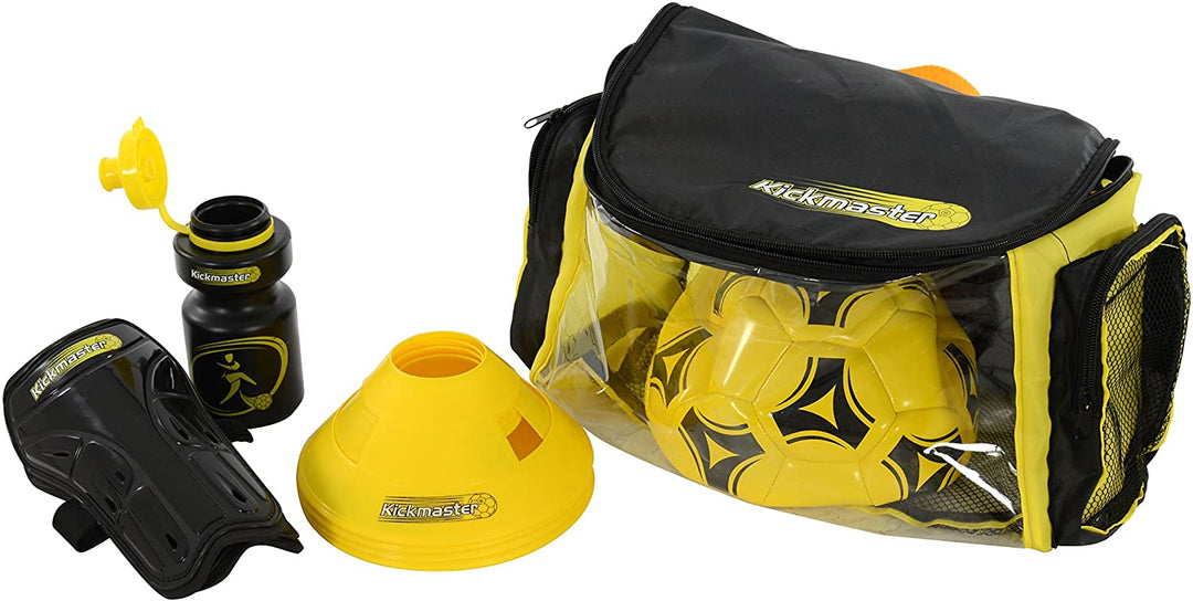 Kickmaster Backpack Training Kit - Black/Yellow