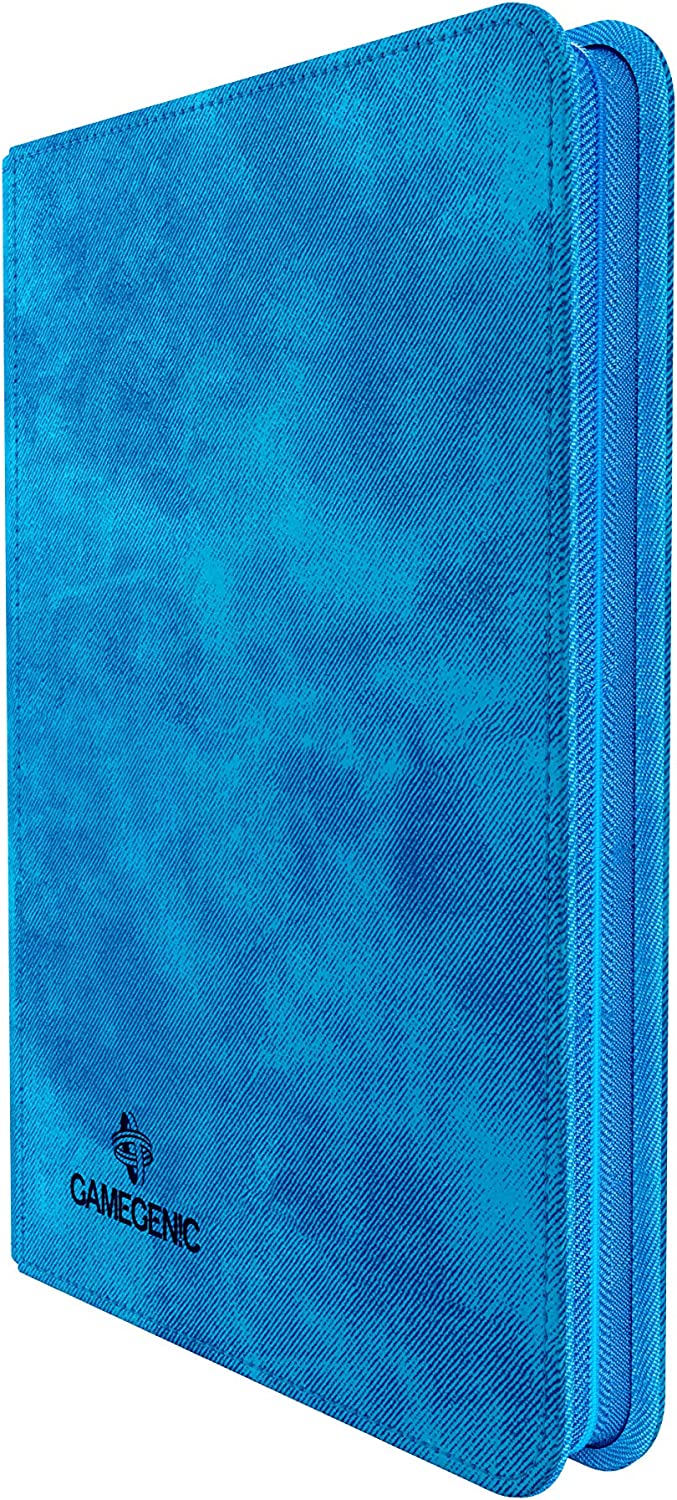 Gamegenic GGS31012ML Zip-Up Album (8-Pocket), Blue