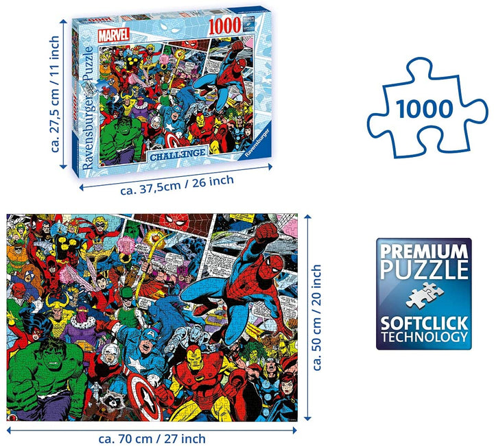 Ravensburger 16562 Challenge - Marvel 1000pc