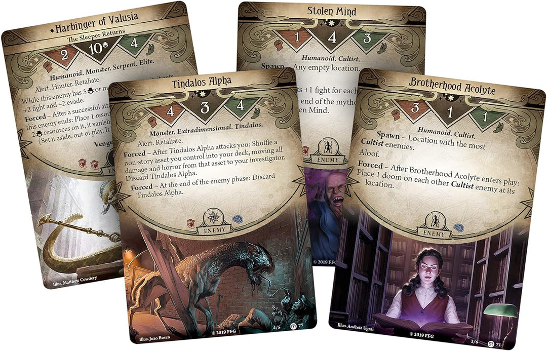 Fantasy-Flugspiele | Arkham Horror Das Kartenspiel: Upgrade-Erweiterung – 3. Rückkehr